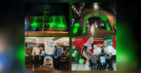 Stick ‘n’ Step marks Cerebral Palsy Awareness Month