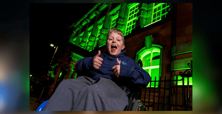 Landmarks across Merseyside and Cheshire to glow green for World Cerebral Palsy Day