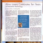 JUVA Skin & Laser Center Blog | the aesthetic alma lasers ten years