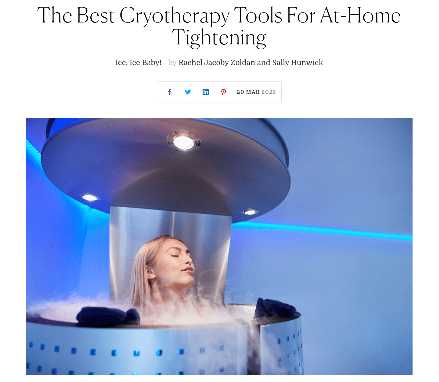 JUVA Skin & Laser Center Blog | Dr. Bruce Katz shares insights in Marie Claire's article on
