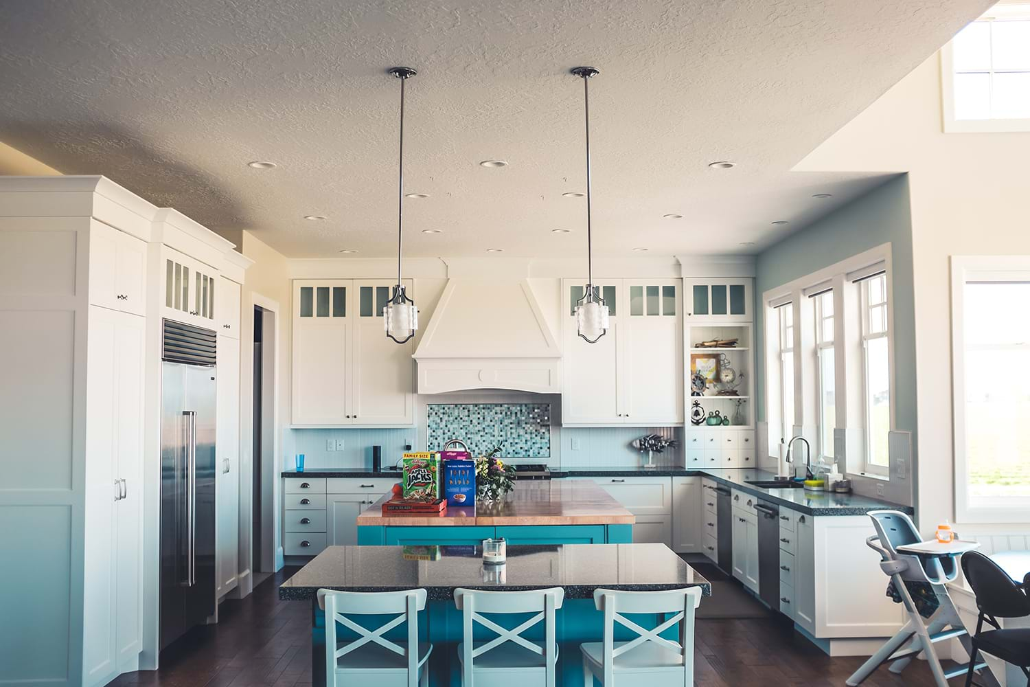 Rental house kitchen