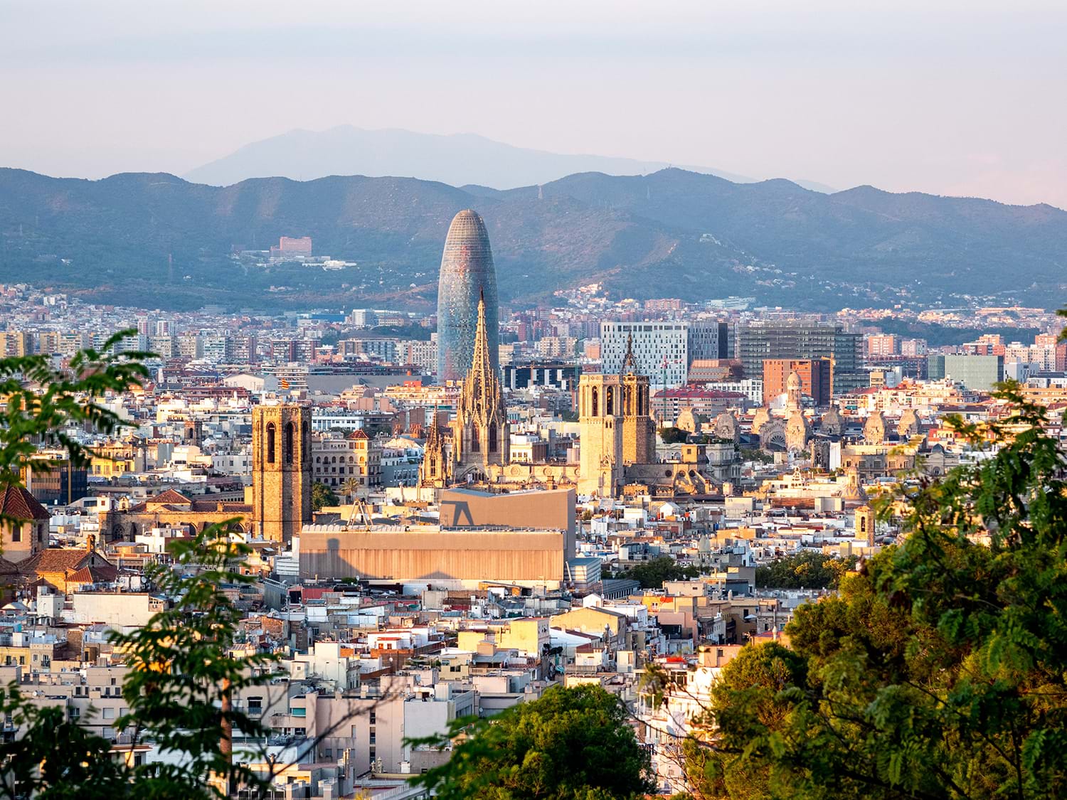 View over Barcelona