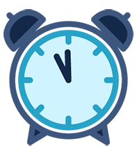 Alarm clock graphic