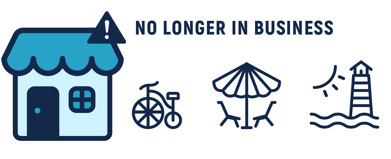 No longer in business graphic