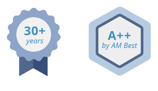 Graphic of high rating badges