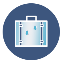 suitcase icon