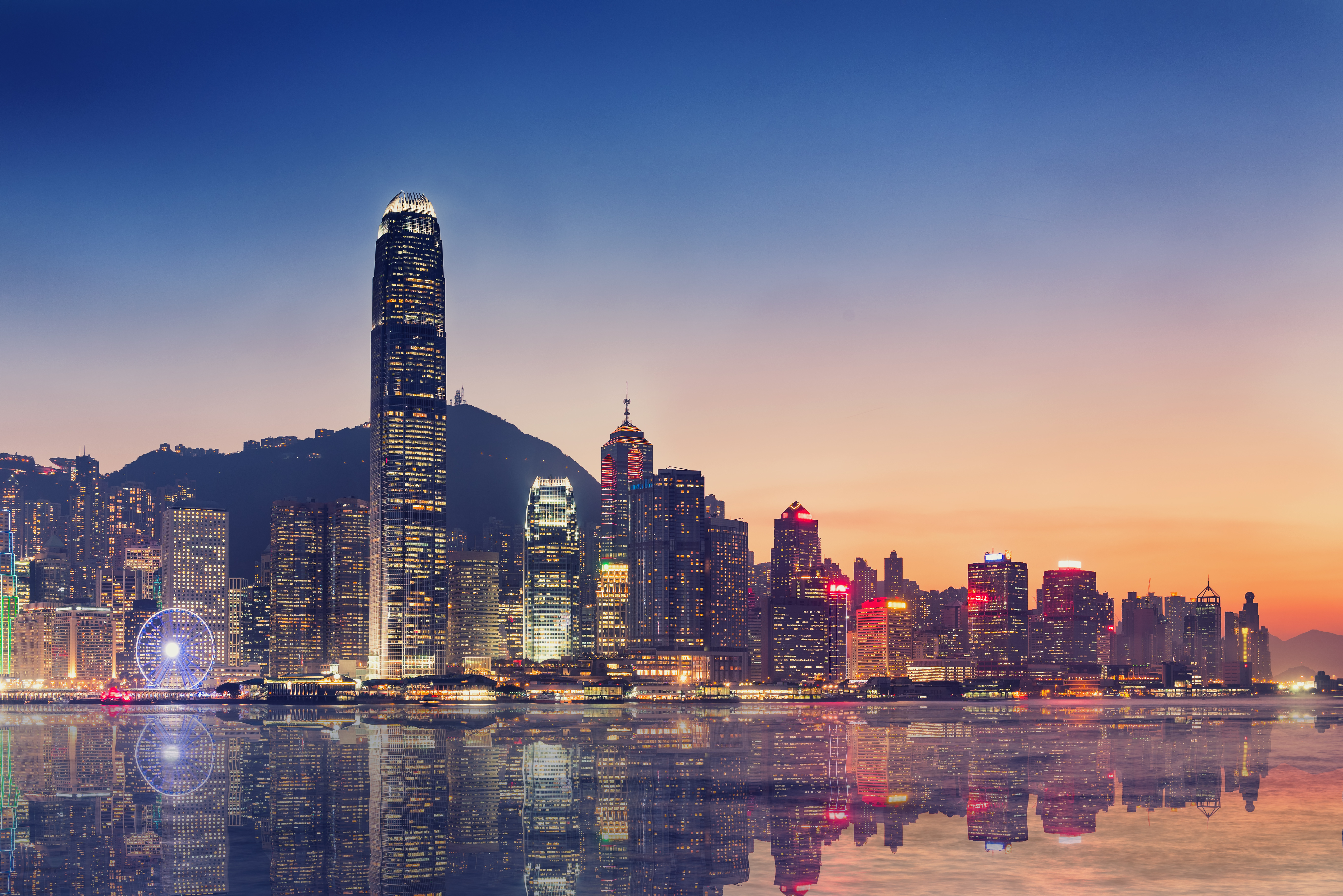 Hong Kong skyline