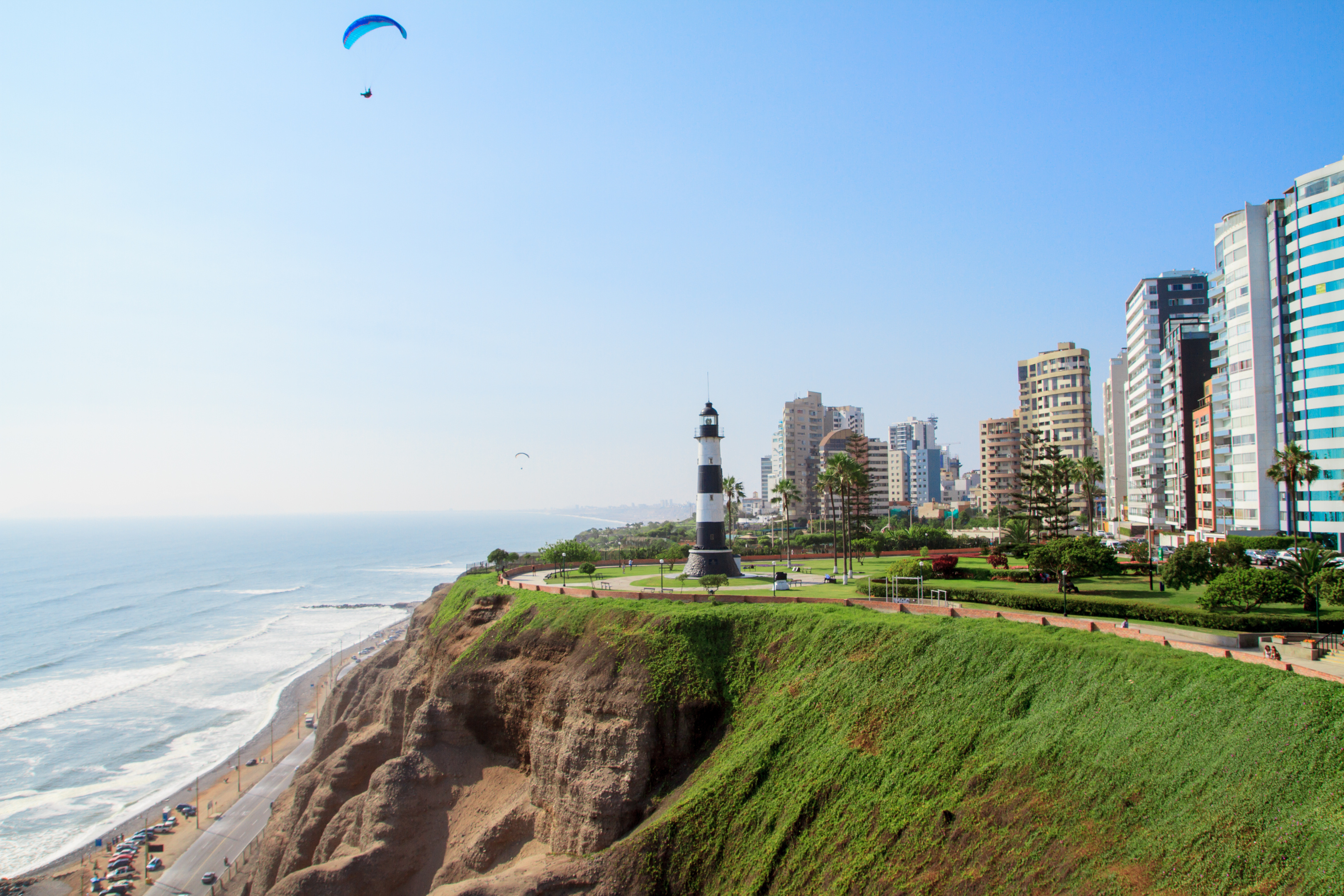 Lima, Peru coastline