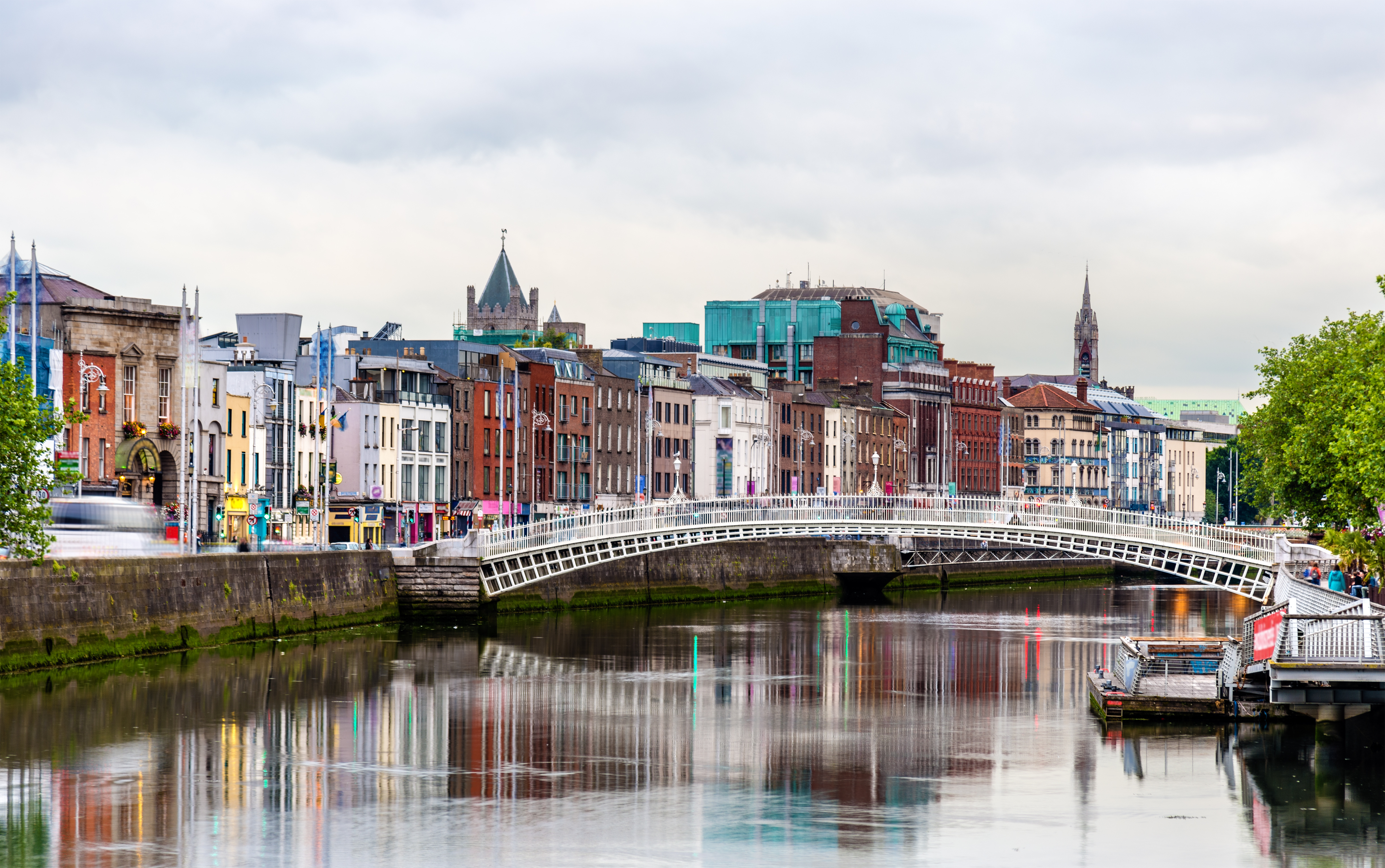Bridge in Dublin, Ireland