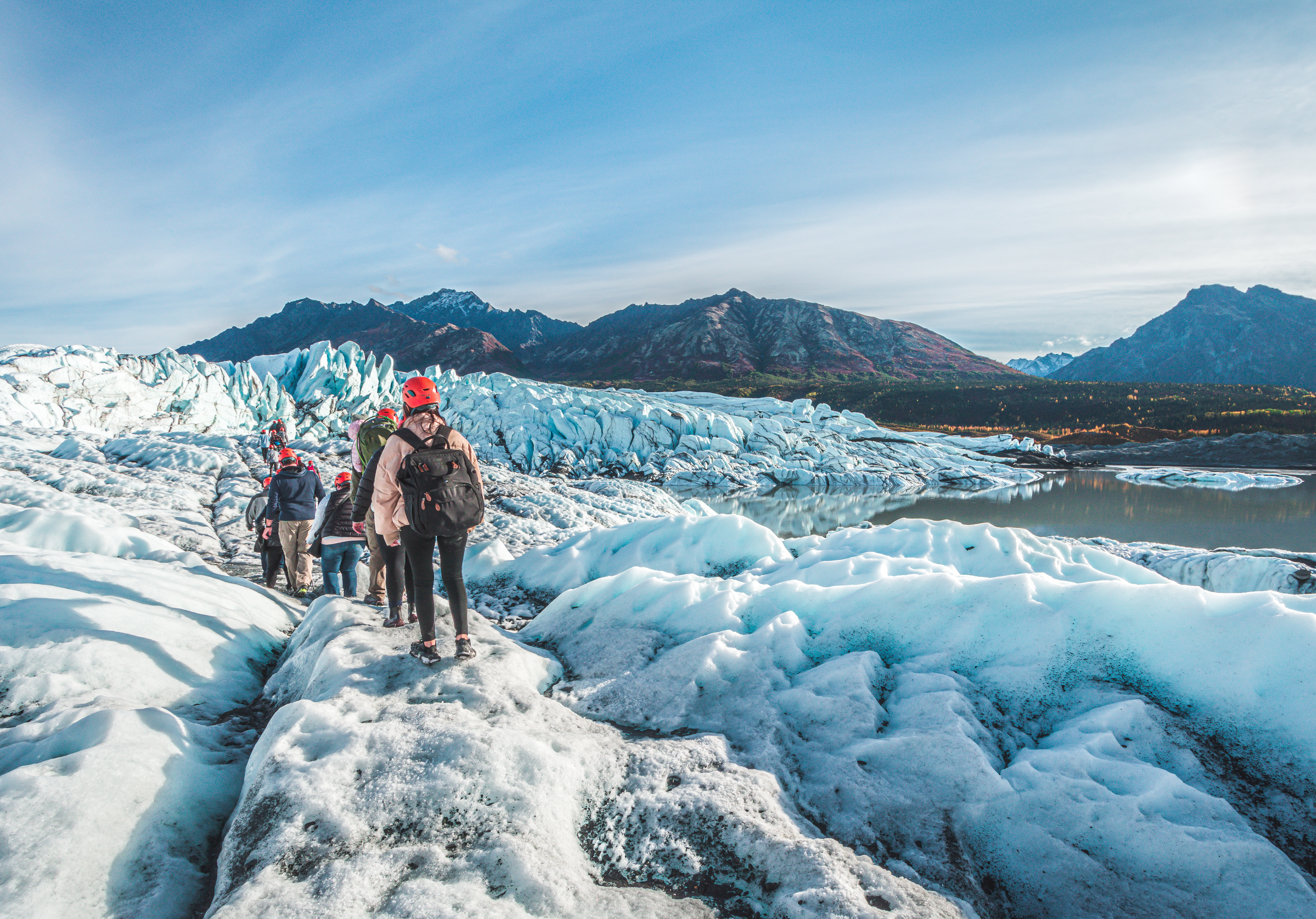 Alaskan glacier tour