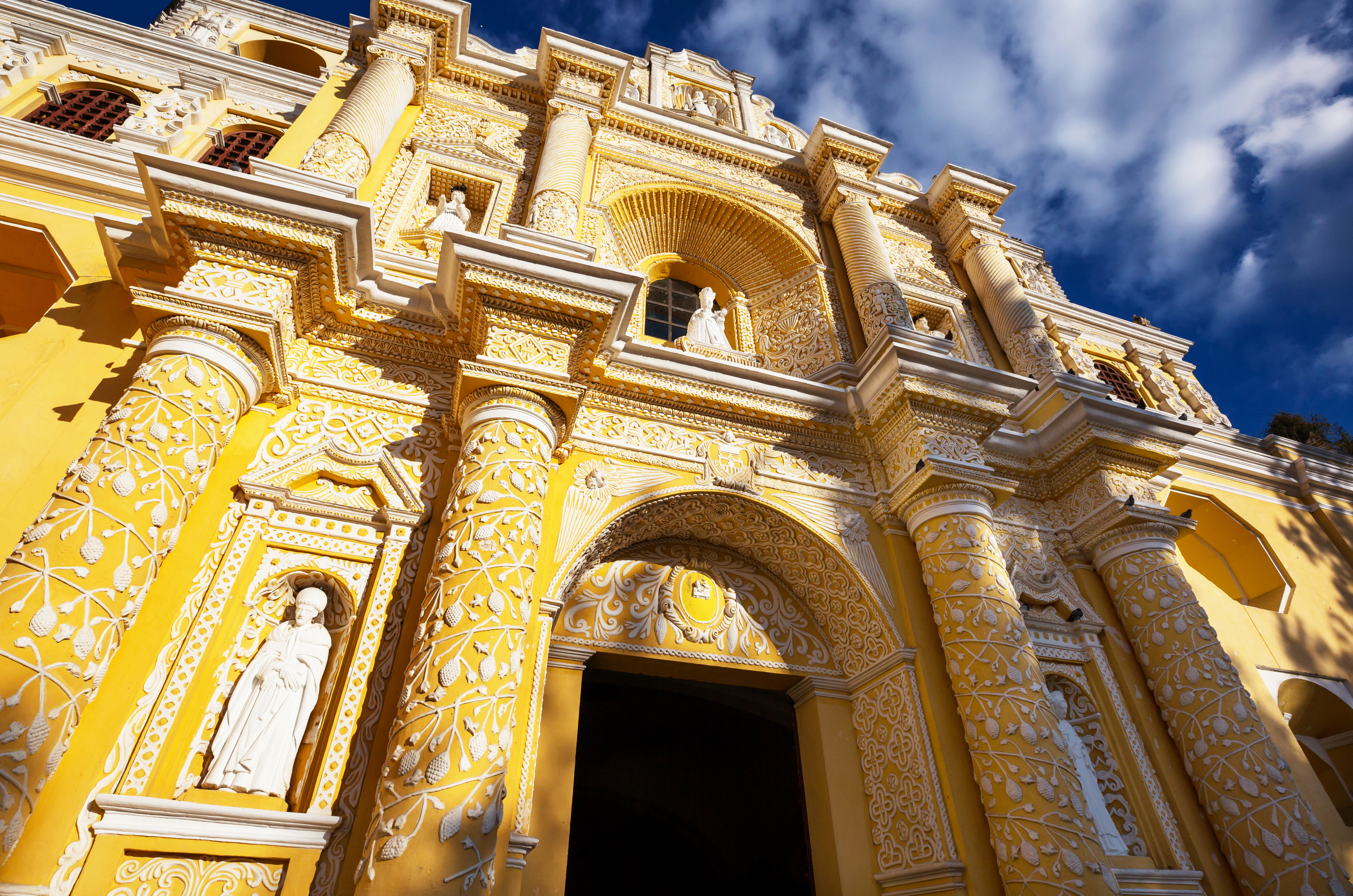 La Merced church in Antigua, Guatemala