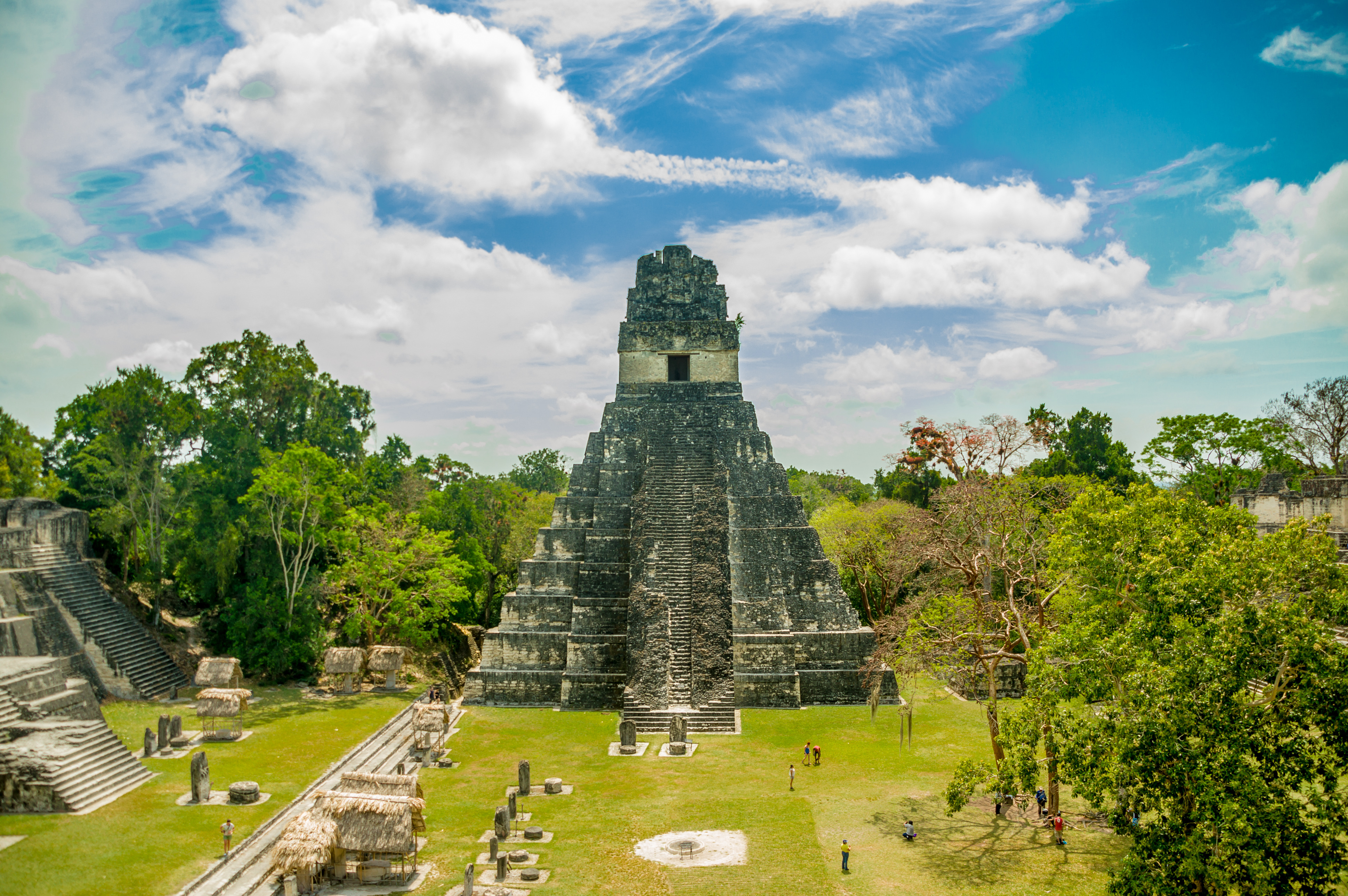 Tikal Mayan ruins in Guatemala