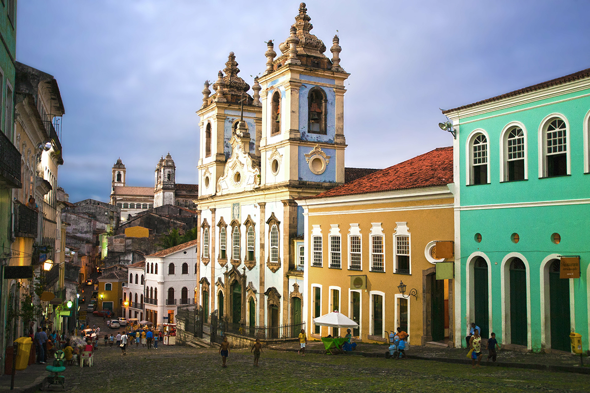 Rosario dos pretos church in Brazil