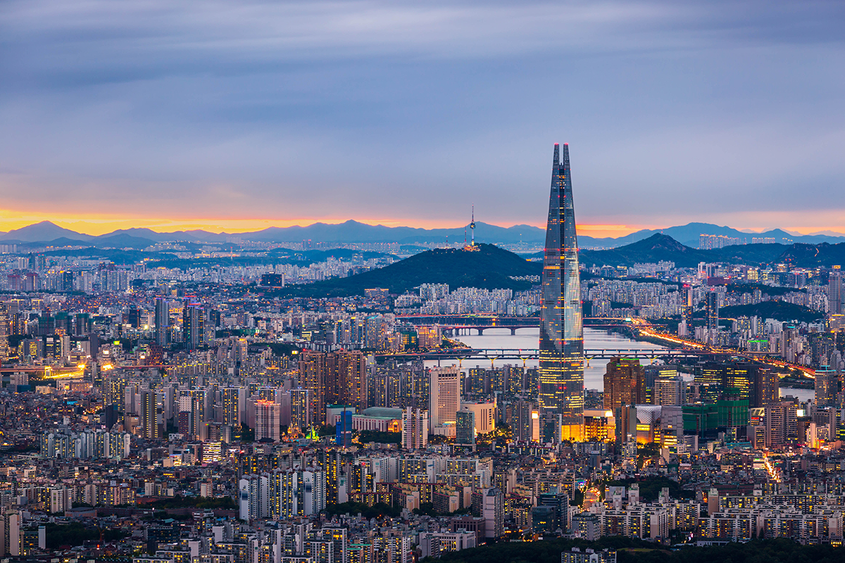Seoul skyline