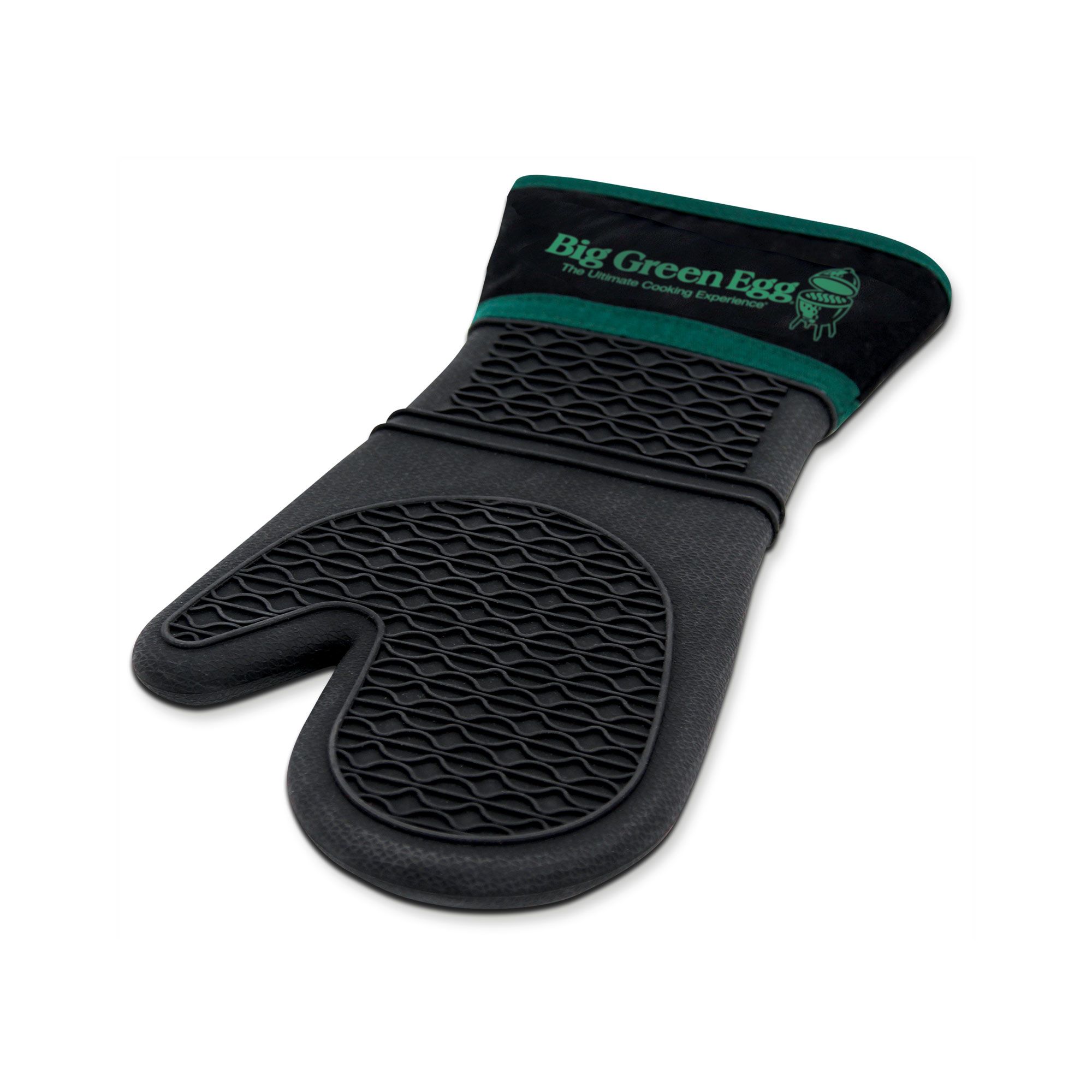 If your Big Green Egg surfaces are too hot to handle, you need a Heat Resistant Mitt with Fabric Cuff. They're comfy, safe, and extremely heatproof.