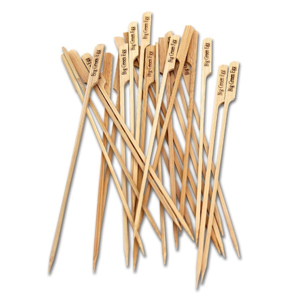 Delicious and authentic kebabs with no washing up. These bamboo kebab skewers are made with sustainable materials, and can be thrown away after use, guilt free.