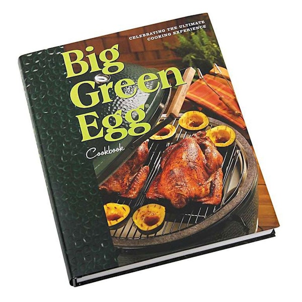 The beautiful 320-page, hardcover Big Green Egg Cookbook contains extensive colour photography and more than 160 delicious recipes for your Big Green Egg.