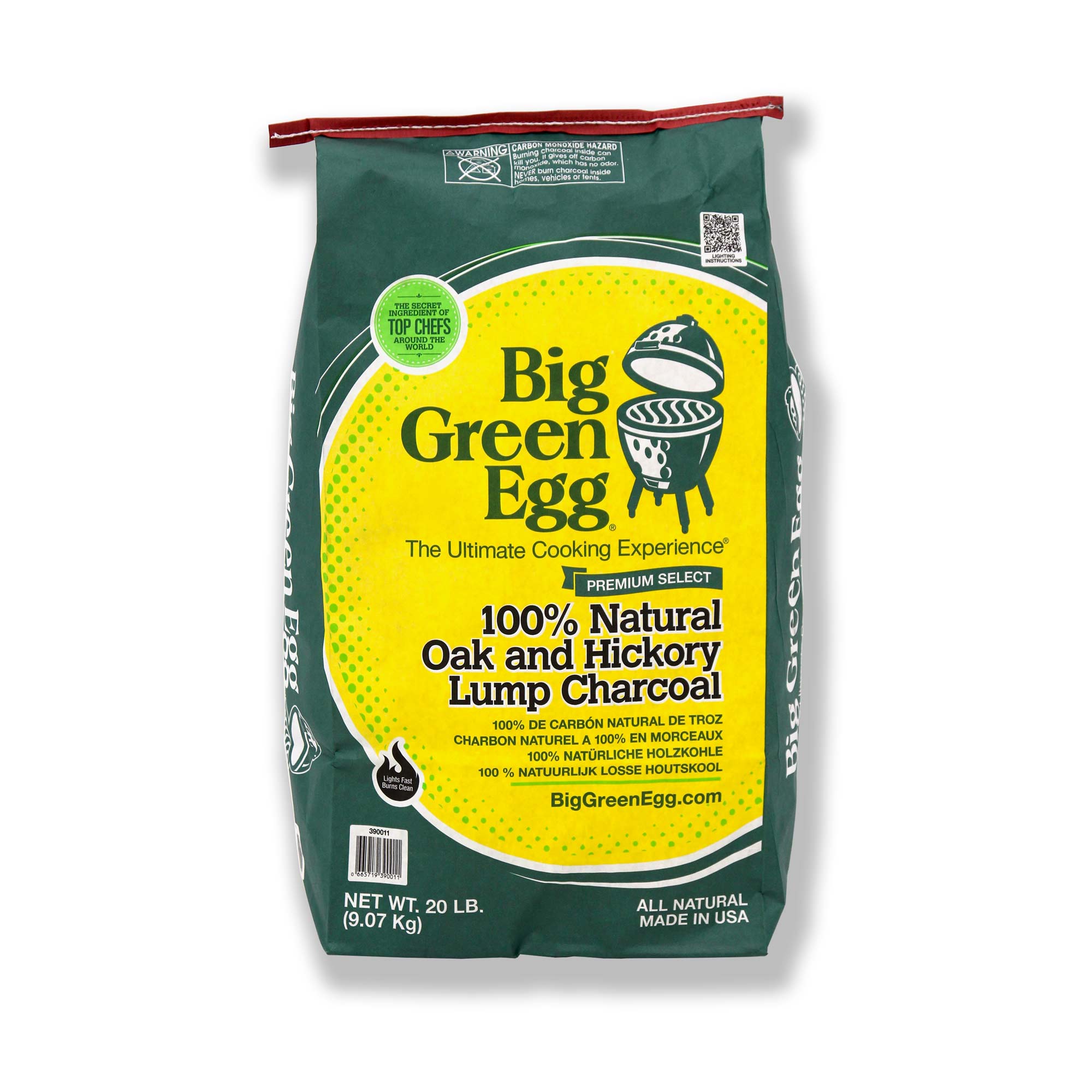 Big Green Egg Oak & Hickory Charcoal