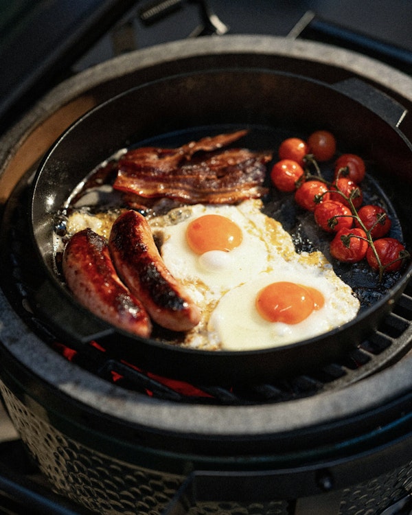 Big Green Egg Pan