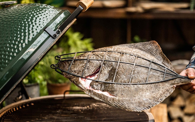 XL Big Green Egg Turbot