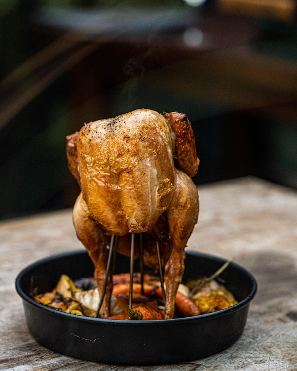 Maximise space and airflow for your next Roast Chicken
