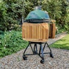 Large Big Green Egg Integgrated nest and shelves