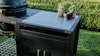 Large Big Green Egg in a Modular Nest Expansion Cabinet Stainless Steel Insert