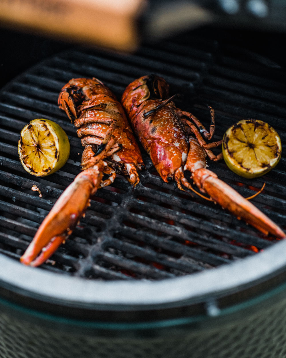 Grilling Lobster
