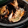 MiniMax Big Green Egg Cast Iron Searing Grid grilling lobsters