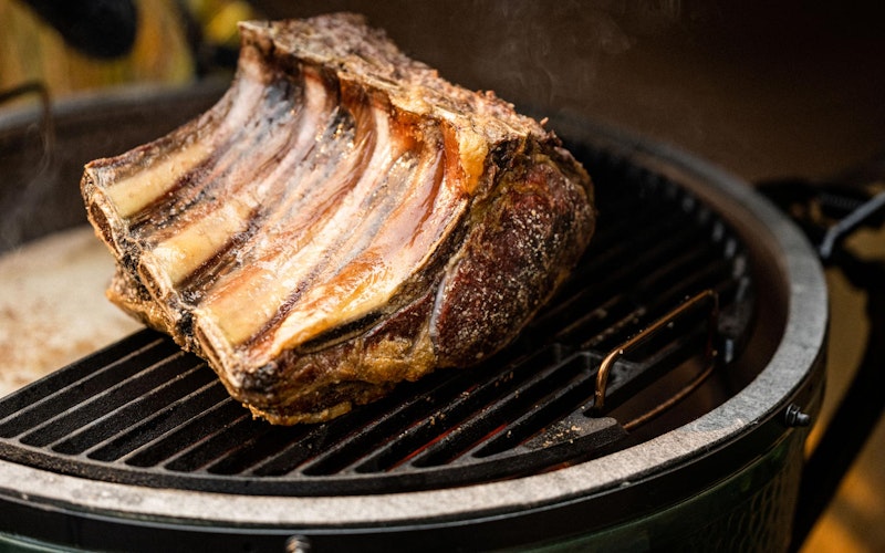 Half Cast Iron Searing Grid For the Large Bigg Green EGGspander System