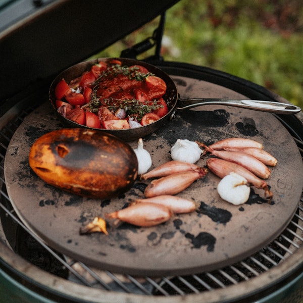 Baking stone for searing