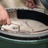 ConvEGGtor basket being put into a Large Big Green Egg