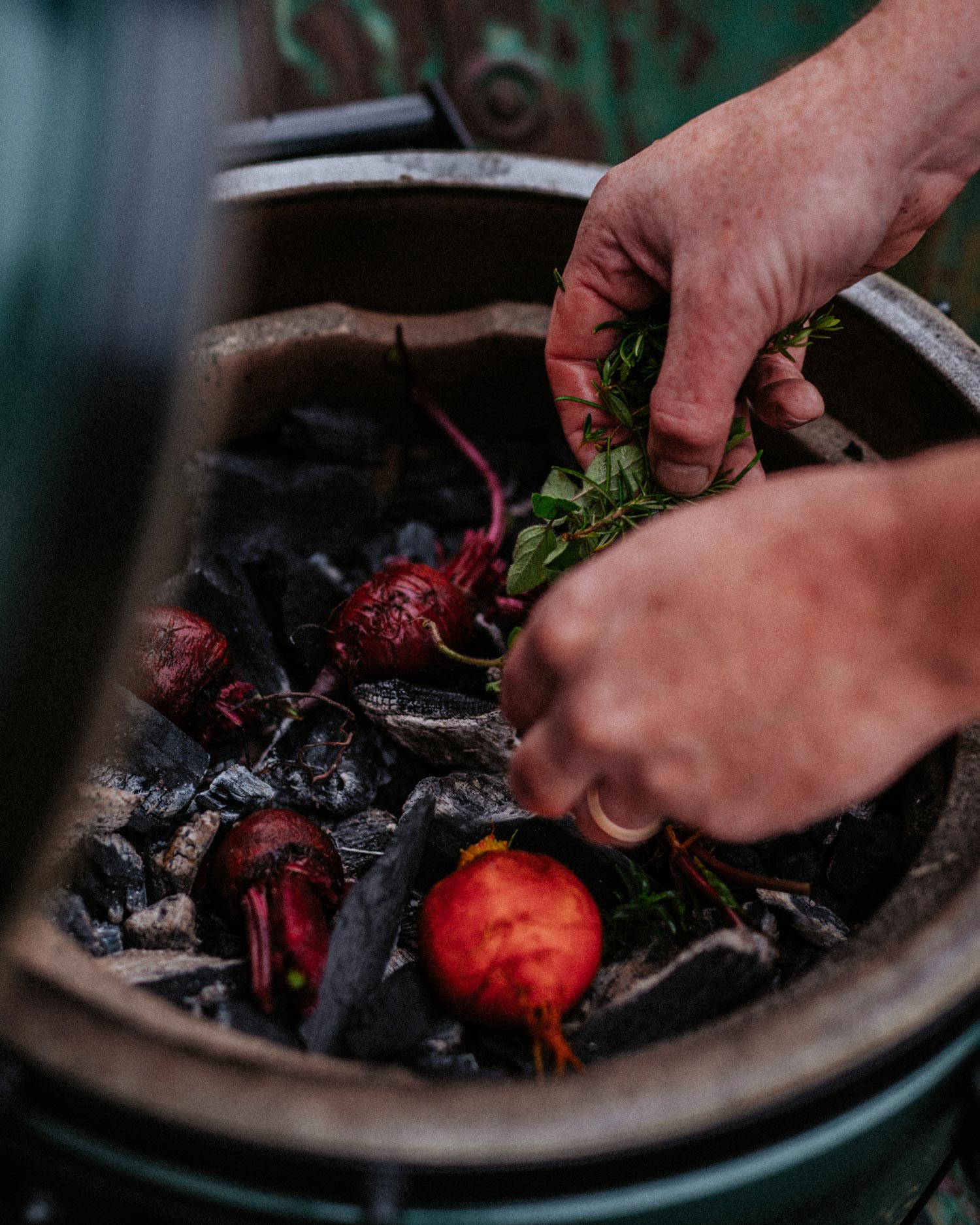 baked beetroot