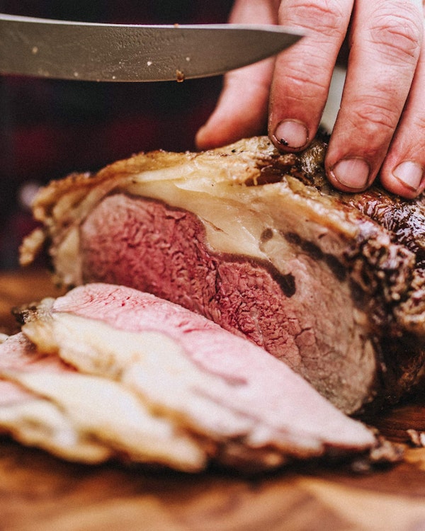 Roast sirloin of beef