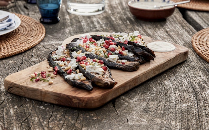 Smoked Aubergine and Feta