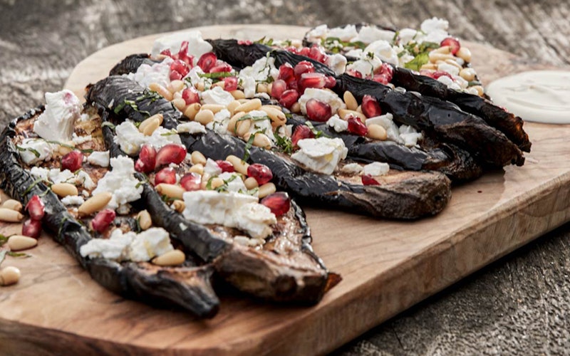 Smoked Aubergine and Feta