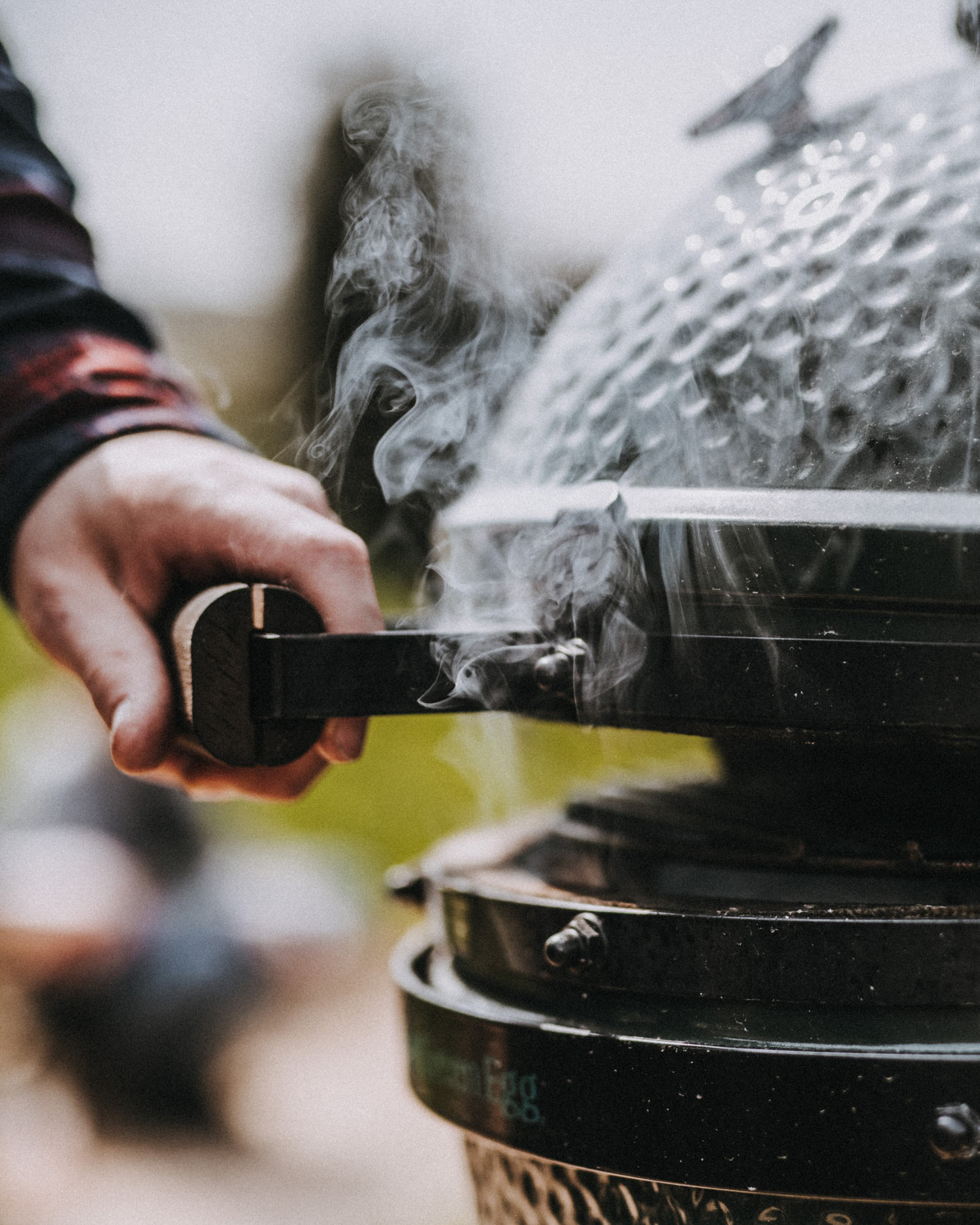 Ceramic BBQ Grill Smoker Kamado Grill biggreenegg