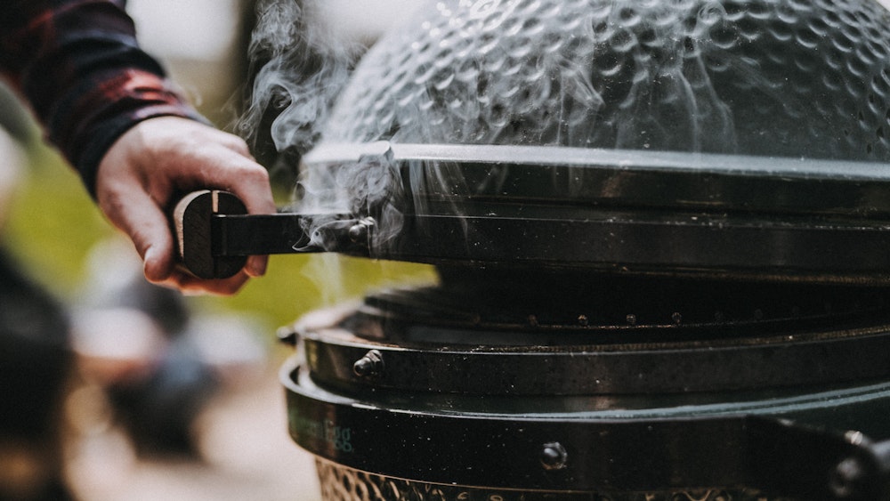 how to burp your big green egg