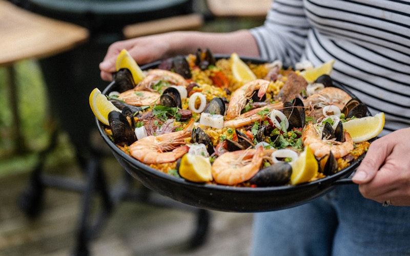 Chicken and Seafood Paella