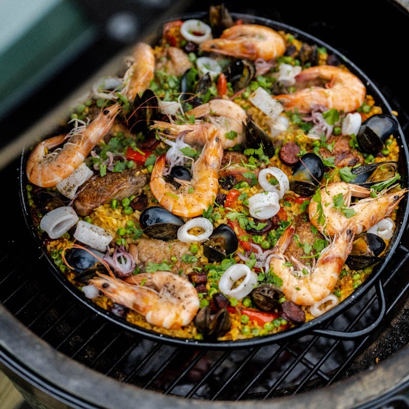 Chicken and Seafood Paella