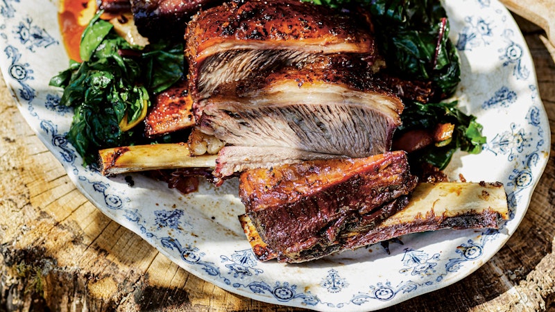 Fragrant Sichuan Short Ribs | Cooking on the Big Green Egg | James Whetlor Cook Book
