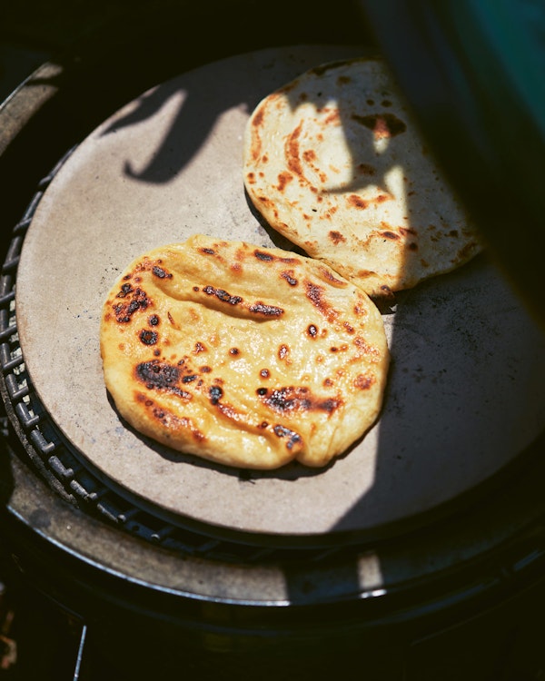 Cooking on the Big Green Egg | Parathas | Big Green Egg