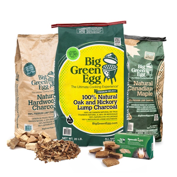 Ultimate Fuel Pack | Lumpwood Charcoal | Smoking chips & Chunks | Big Green Egg