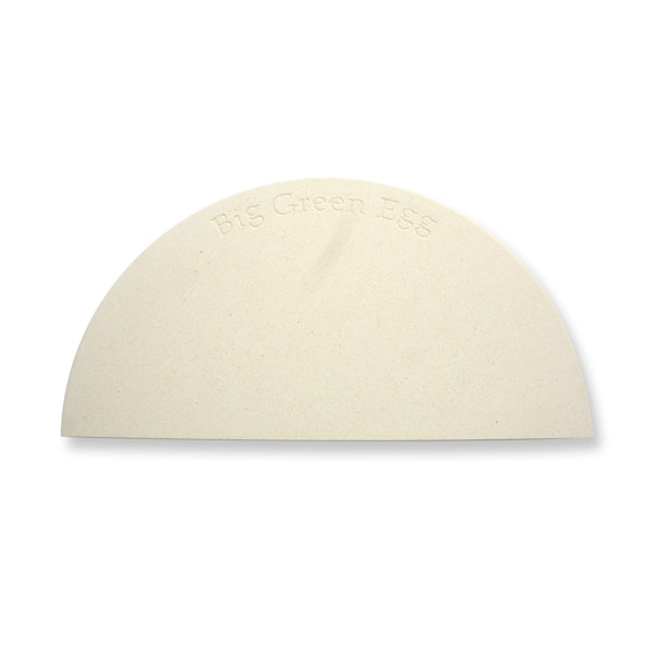 Half Moon Ceramic Baking Stone for EGGspander System (M)