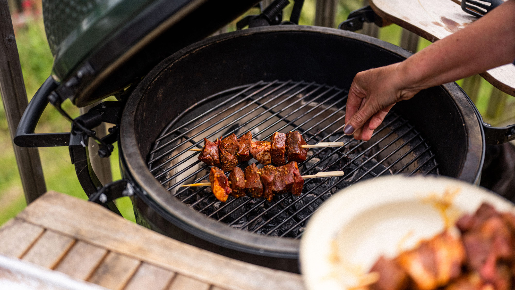 cook the ox heart direct