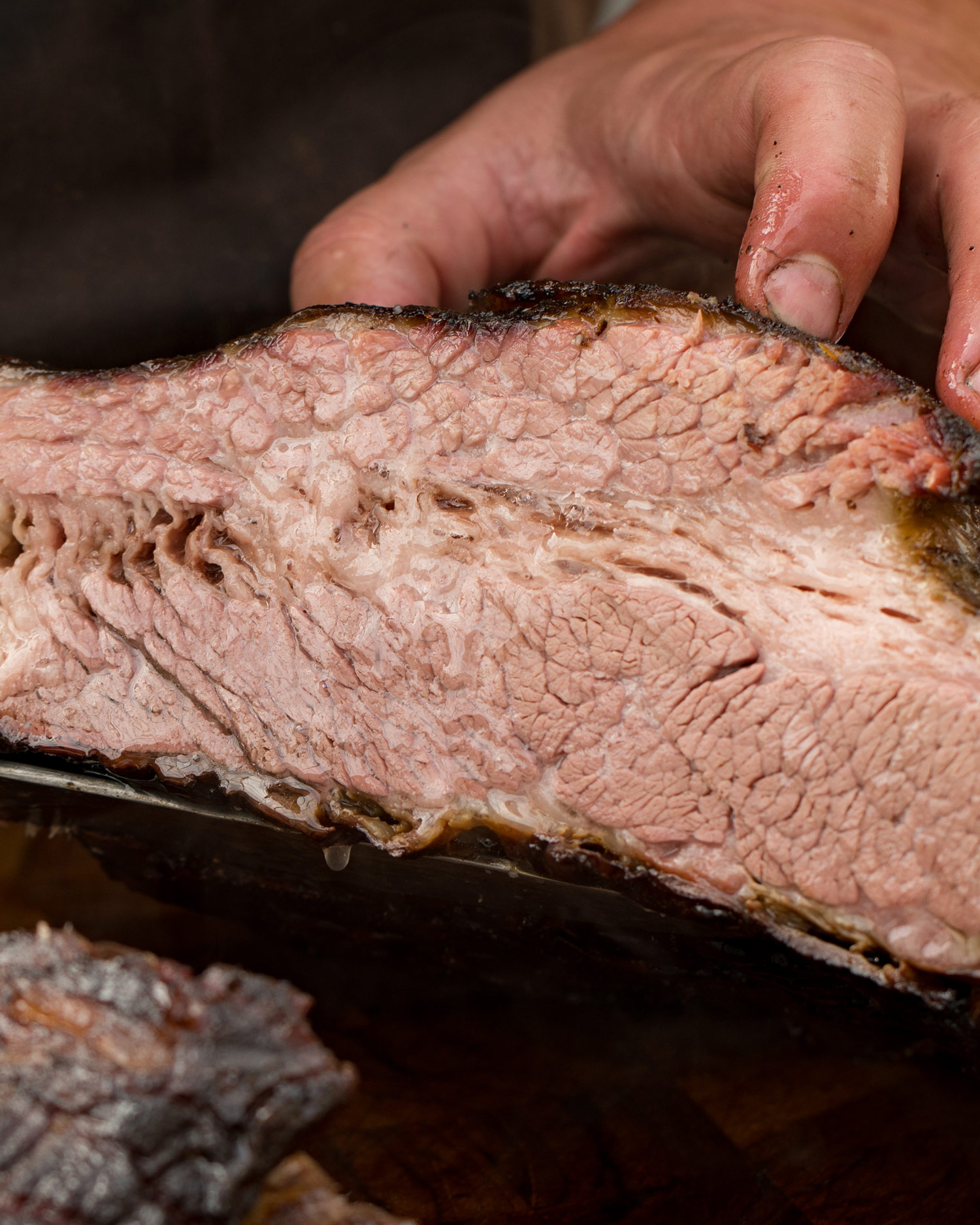 use a cooked brisket