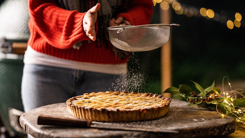 Mince pie tart | Christmas recipes | EGGspander Recipes | Big Green Egg