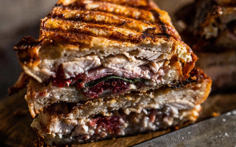 Ham, stuffing & cranberry toasties | Turkey | Pork Recipes | Grilling | Christmas Recipes | Big Green Egg