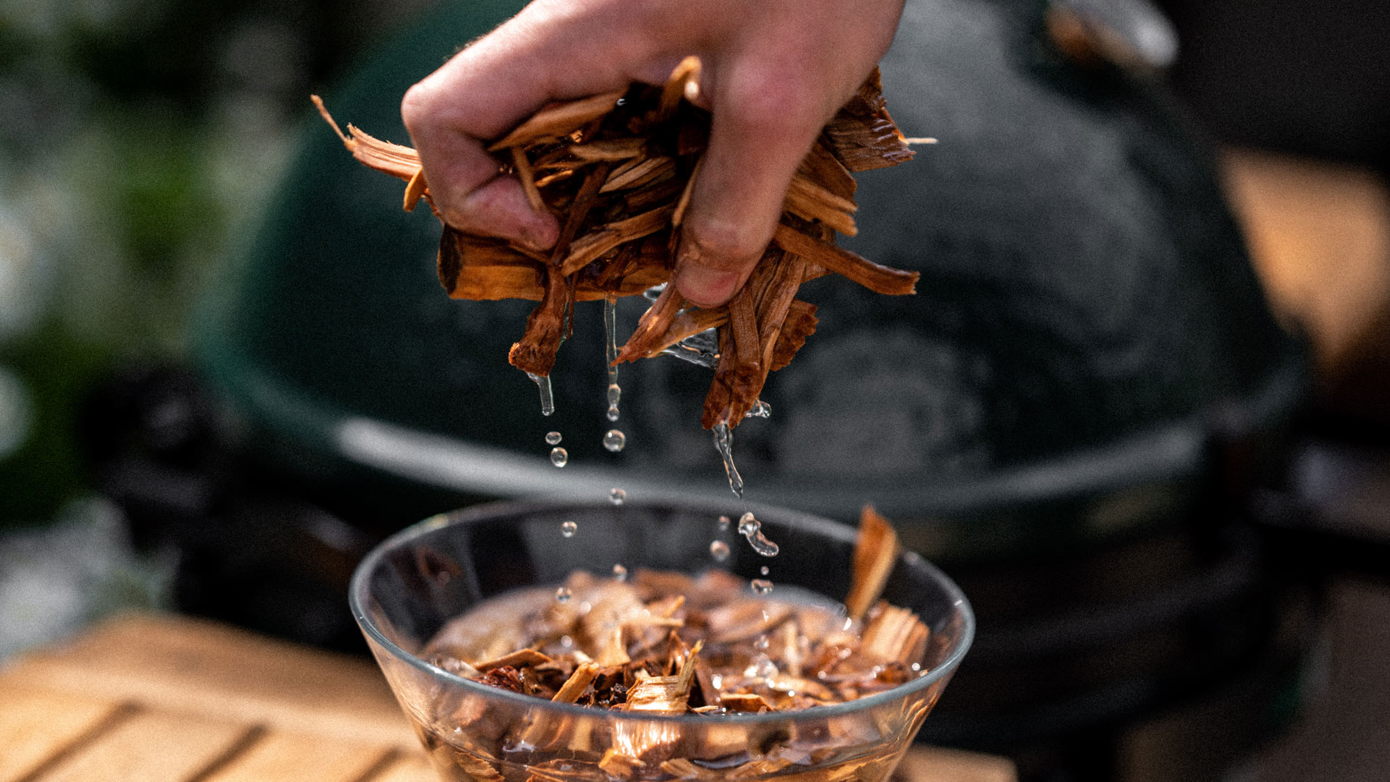 soak your smoking chips