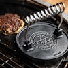 Cast Iron Burger Grill Press | Utensils | Accessories | Big Green Egg